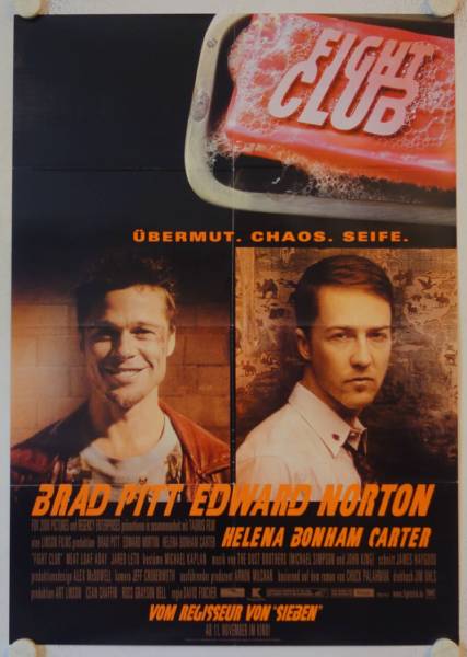 Fight Club original release german movie poster